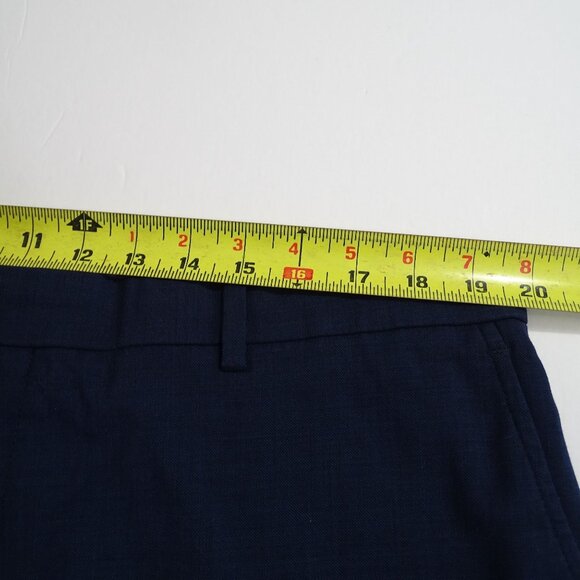 Tommy Hilfiger Navy Blue Dress Pants Men Size 39 x 29.5 Zipper Fly Pockets - Picture 7 of 12